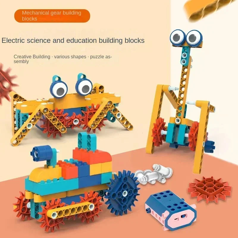 116PCS Electric Science Education Building Blocks