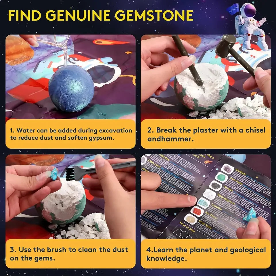 Science Planet Discovery Digging Gem Kit