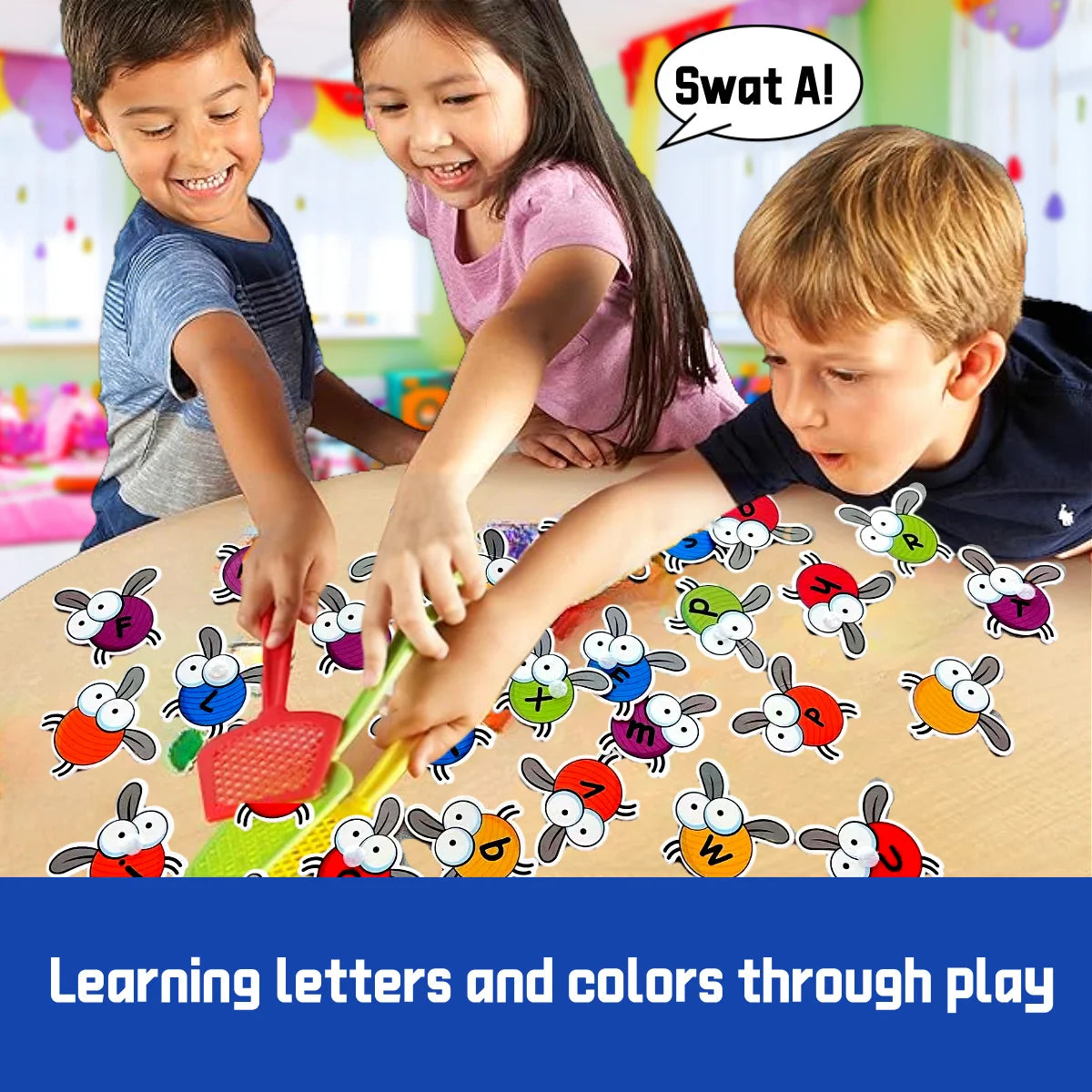 Educational Alphabet & Color Recognition Game