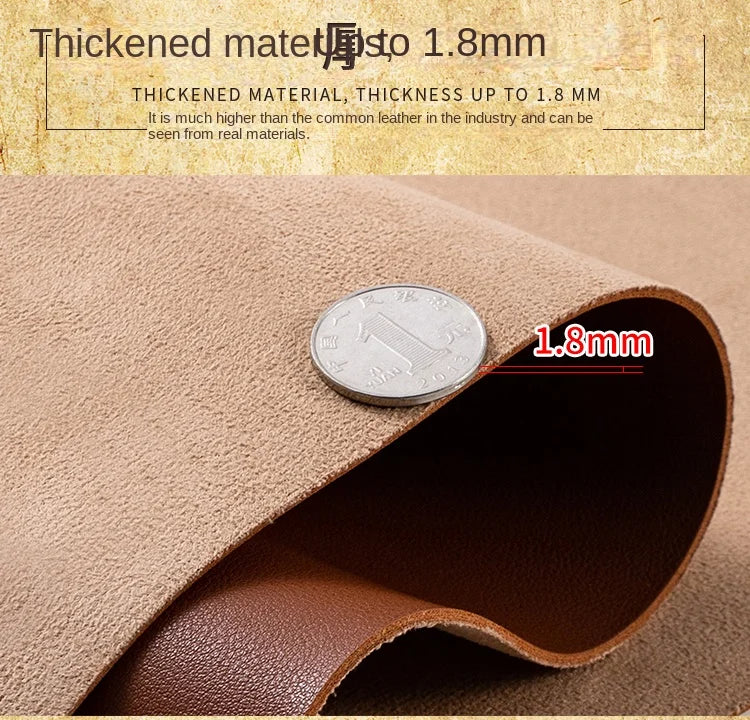 Suede PU Thickened Artificial Leather Fabric Sofa Headboard Hard Bag Seat Background Wall Bag Table Mat Sewing Cloth Solid Color