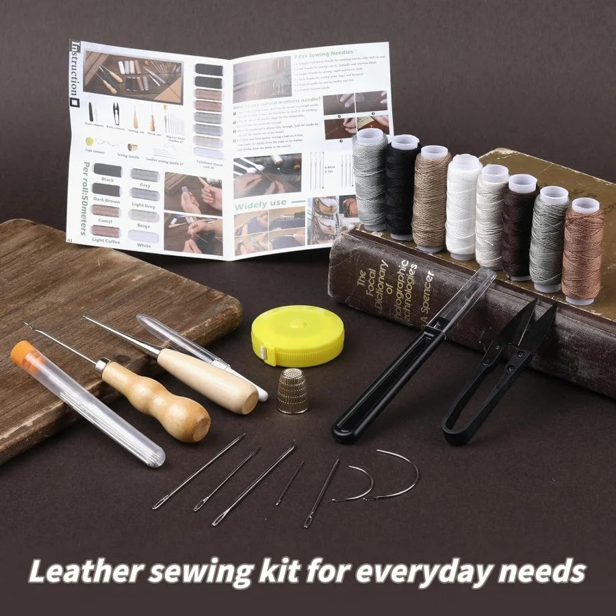MIUSIE Heavy Duty Upholstery Repair Sewing Kit