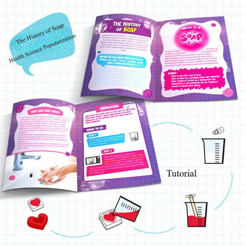 Science Experiment Kit Handmade DIY Soap Educational Project