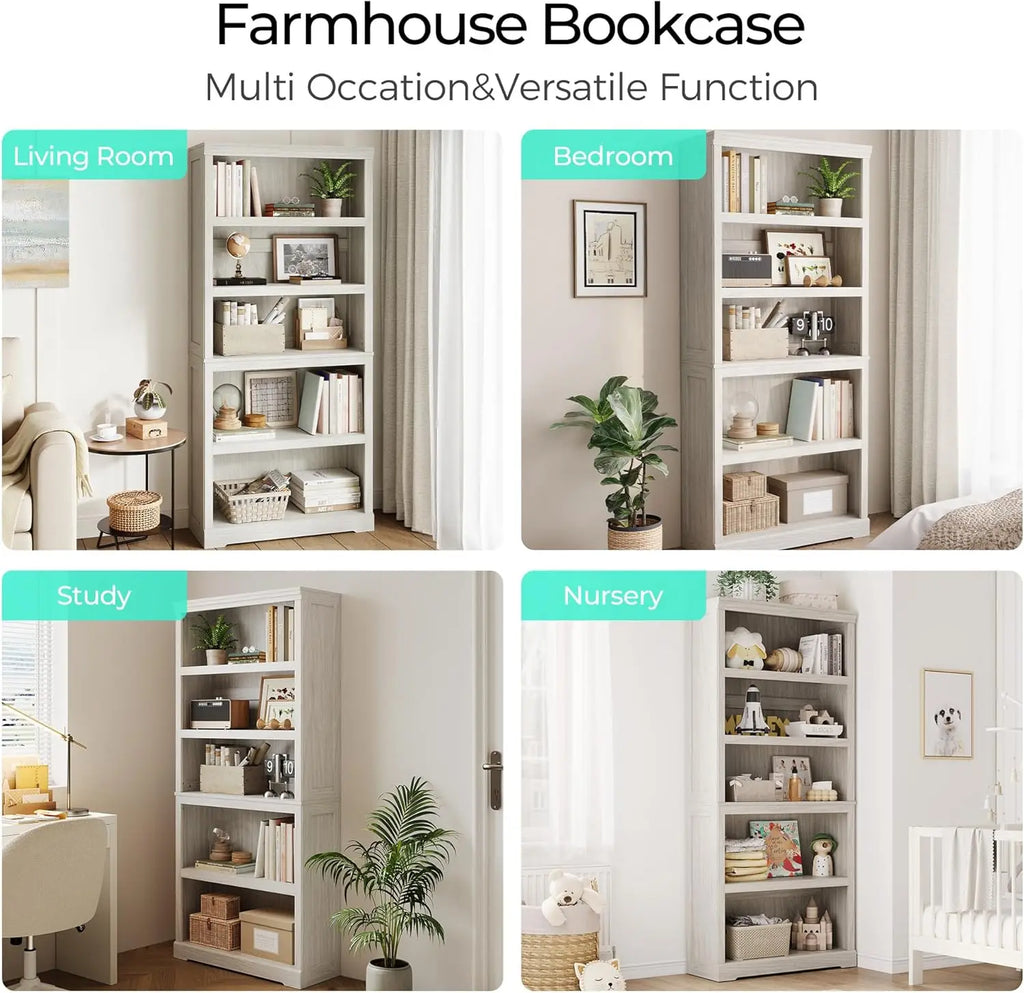 5-Shelf Bookcase 68 "Tall