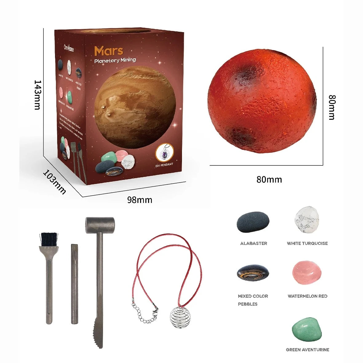 Science Planet Discovery Digging Gem Kit