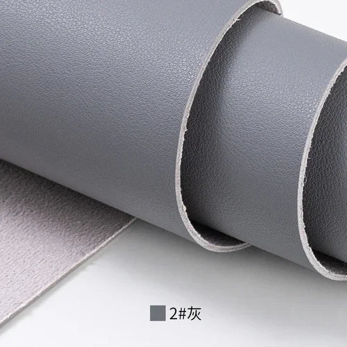 Suede PU Thickened Artificial Leather Fabric Sofa Headboard Hard Bag Seat Background Wall Bag Table Mat Sewing Cloth Solid Color