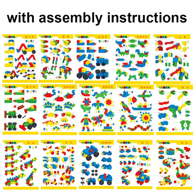 400pcs Building Blocks with Storage Box