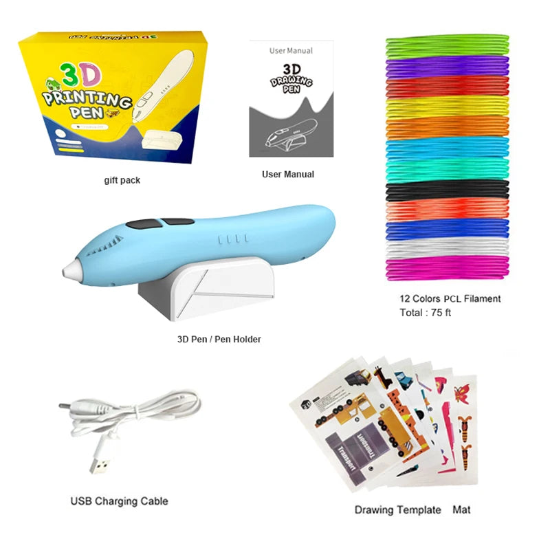 Super Low Temp 3D Pen Set