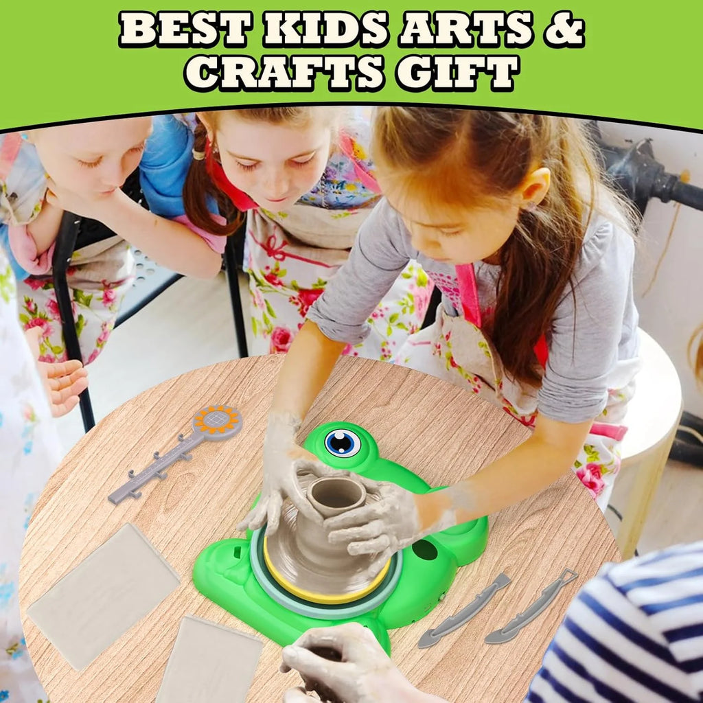 Premium Air Dry Clay for Kids - Natural Modeling Pottery Clay for Wheel, 3.3lbs