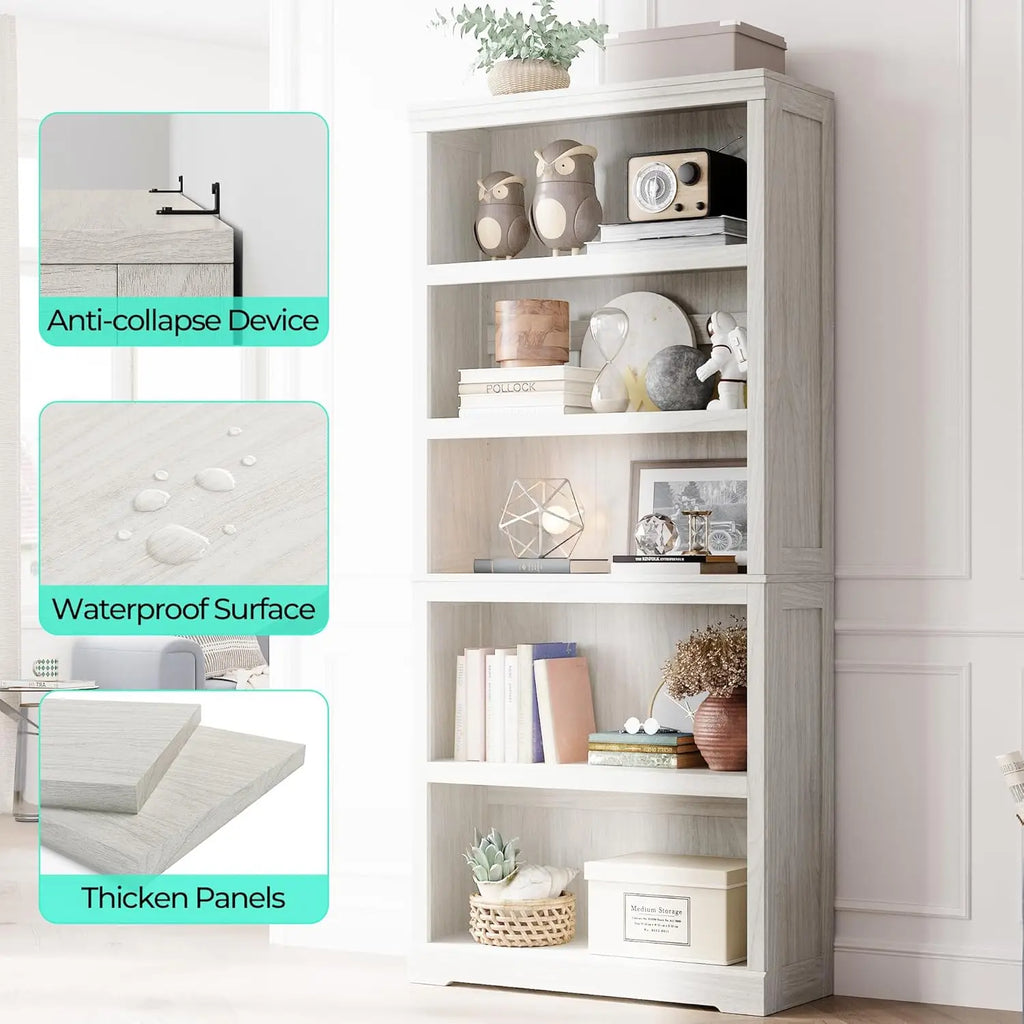 5-Shelf Bookcase 68 "Tall
