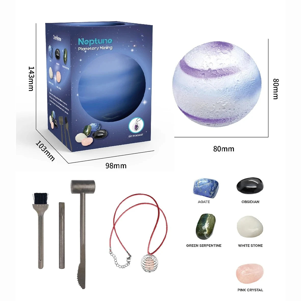 Science Planet Discovery Digging Gem Kit