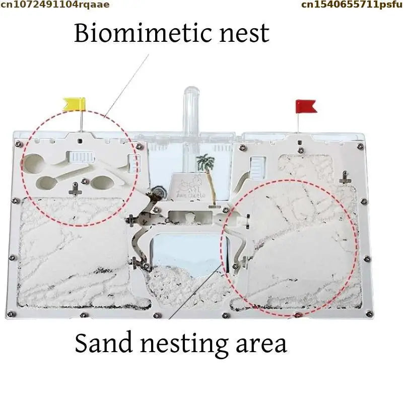 Acrylic Ant Castle Habitat for Children Educational Science Toy Insect Ant Farm Villa No Sand Included 2 Types