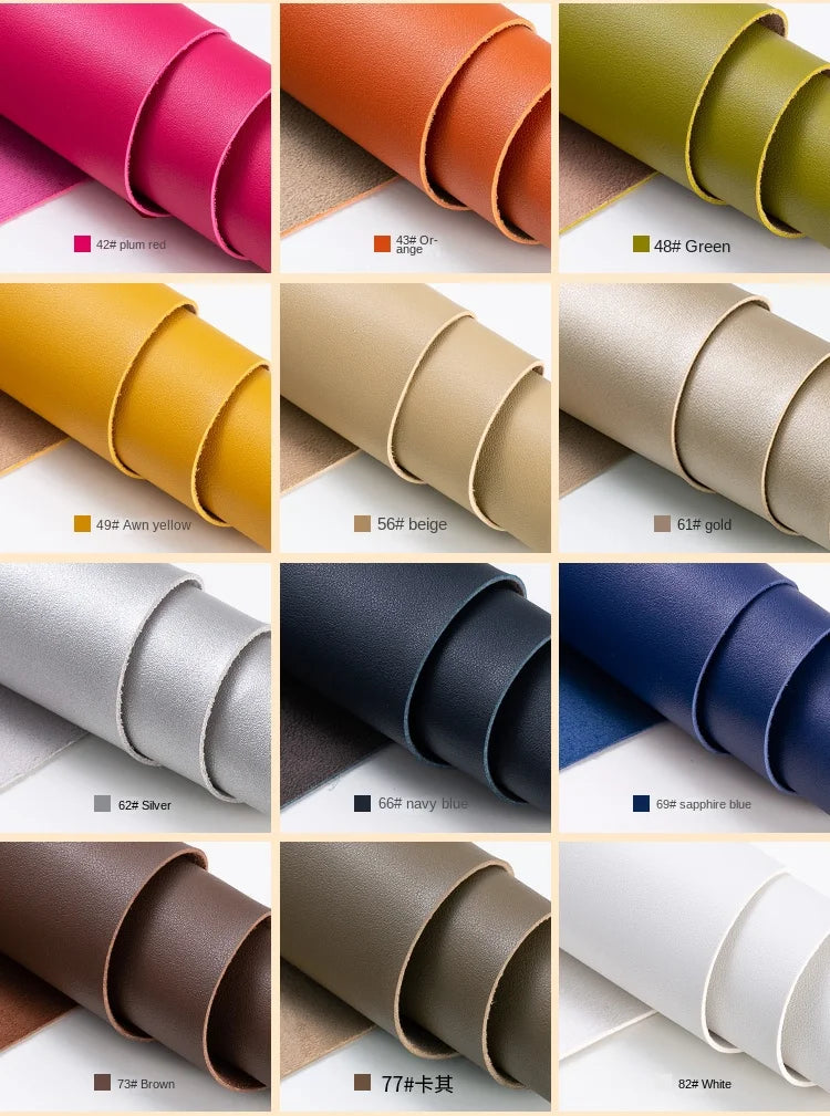 Suede PU Thickened Artificial Leather Fabric Sofa Headboard Hard Bag Seat Background Wall Bag Table Mat Sewing Cloth Solid Color