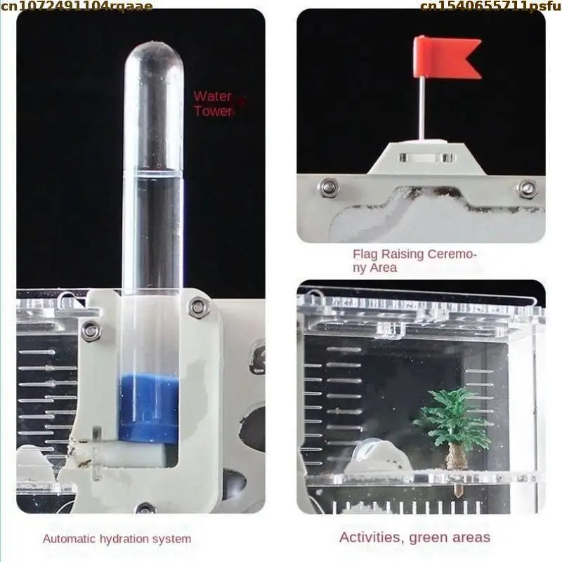 Acrylic Ant Castle Habitat for Children Educational Science Toy Insect Ant Farm Villa No Sand Included 2 Types
