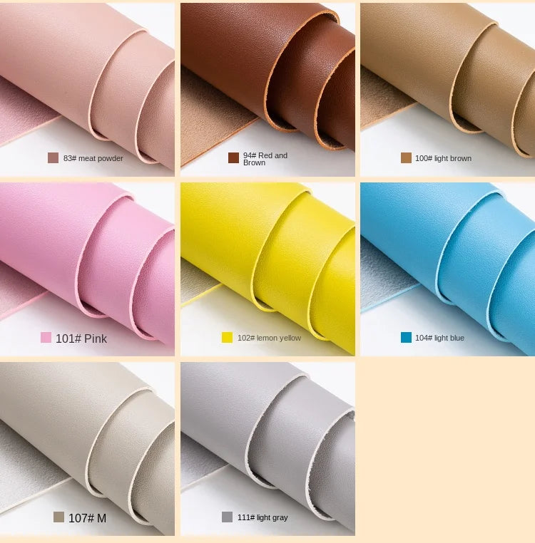 Suede PU Thickened Artificial Leather Fabric Sofa Headboard Hard Bag Seat Background Wall Bag Table Mat Sewing Cloth Solid Color