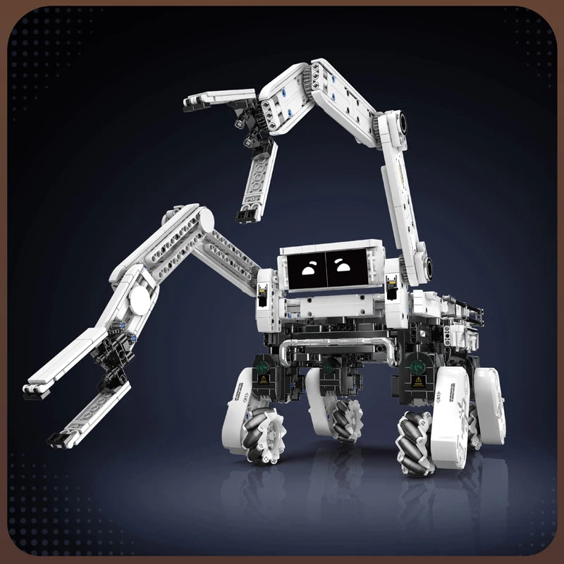Remote Control All-terrain Mechanical Dog Building Block Set