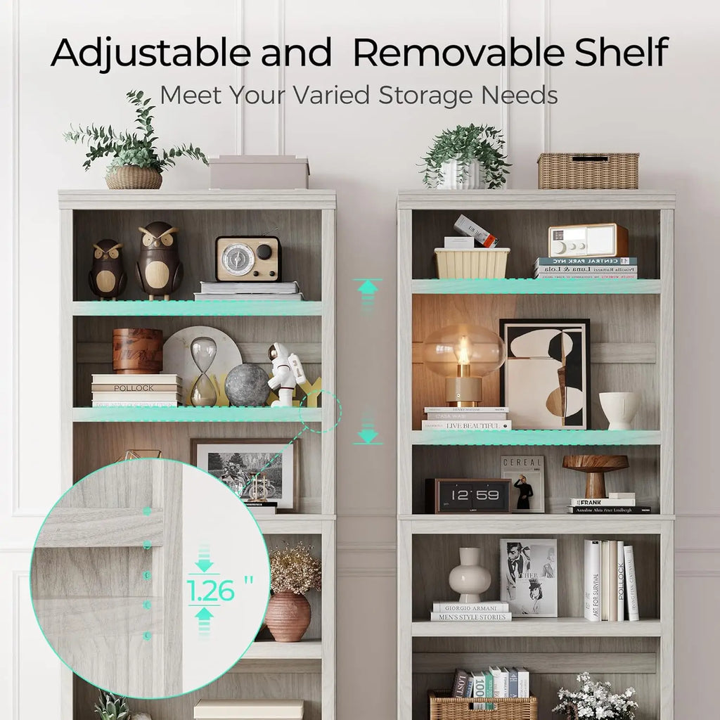 5-Shelf Bookcase 68 "Tall