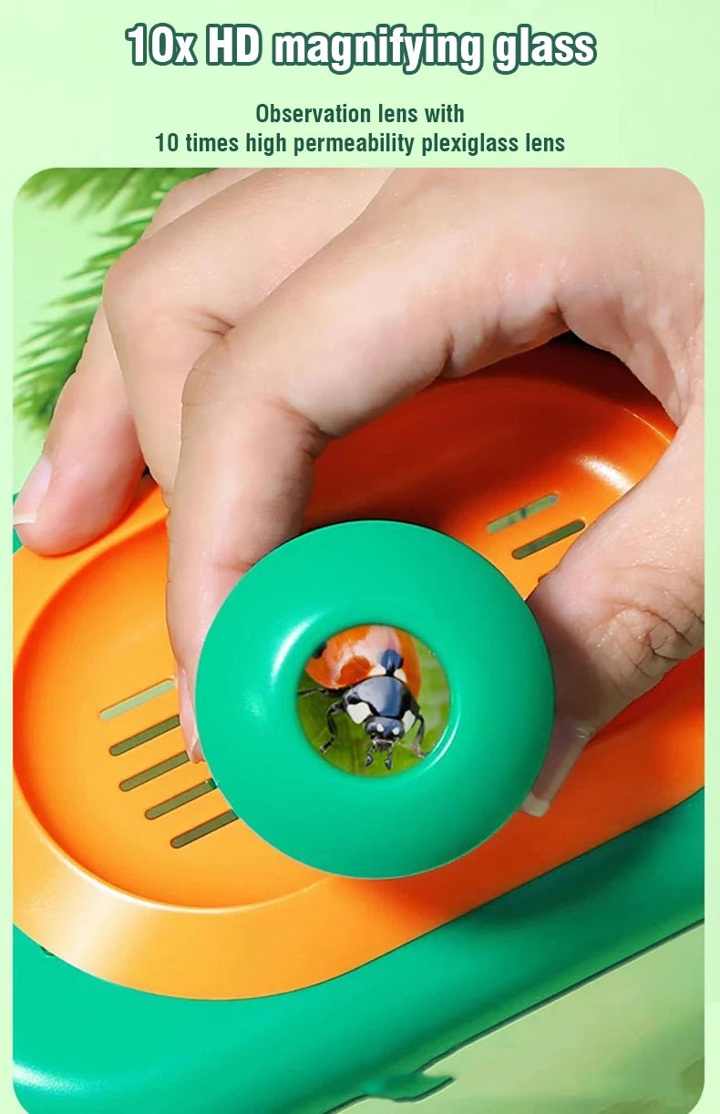 Children's Outdoor Insect Observation Set Toys Insect Trapping Package Adventure Explore Educational Science Toys for Kids Gift