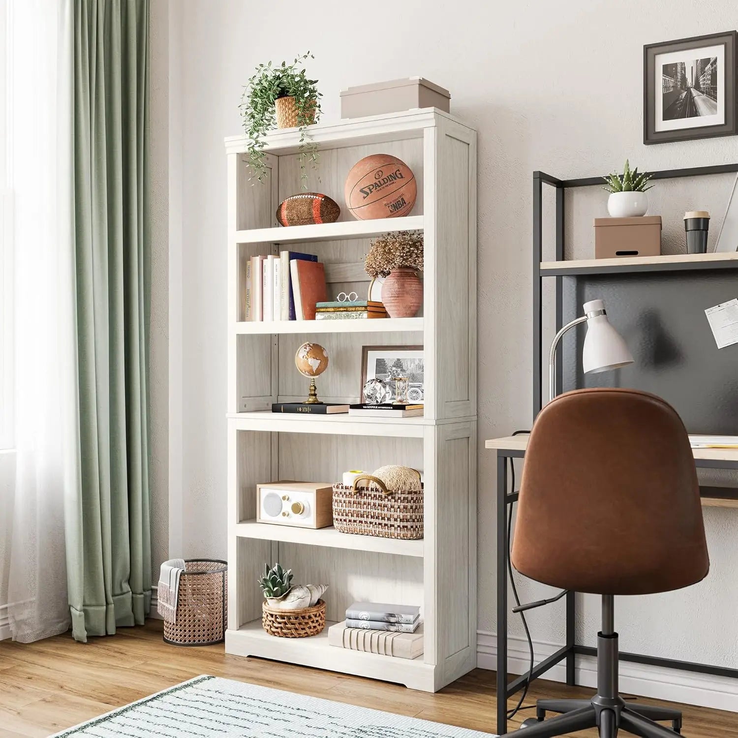 5-Shelf Bookcase 68 "Tall