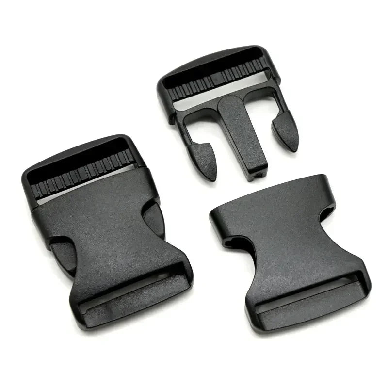 2~50pcs Adjustable Belt Buckles 15/20/25/32/38/50mm Plastic Dual Side Release
