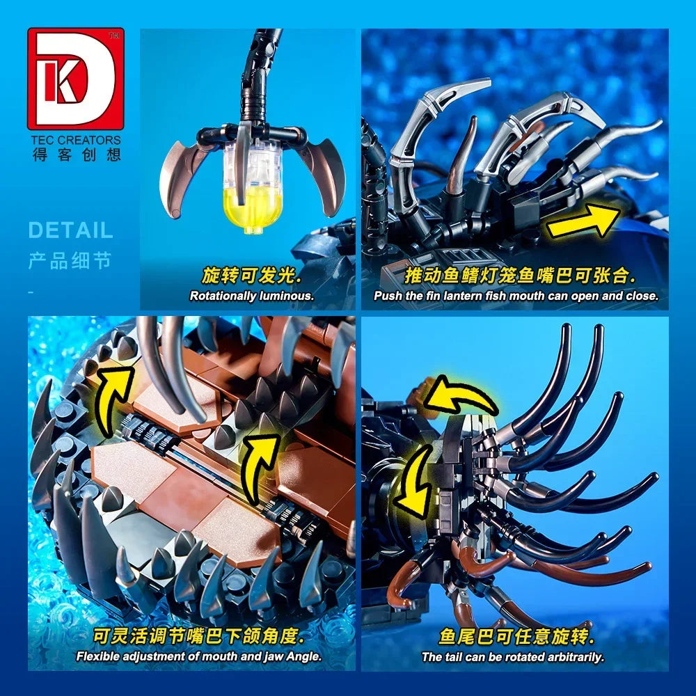 Technical Series Mechanical Centipede/Fish Building Set