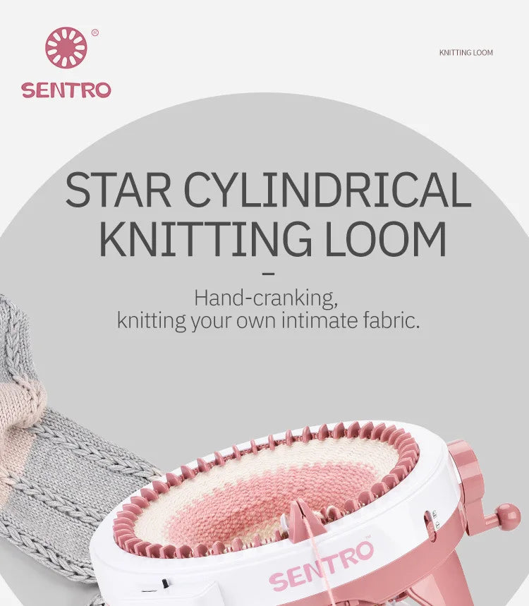 Sentro 48 needle Handmade Knitting Machine