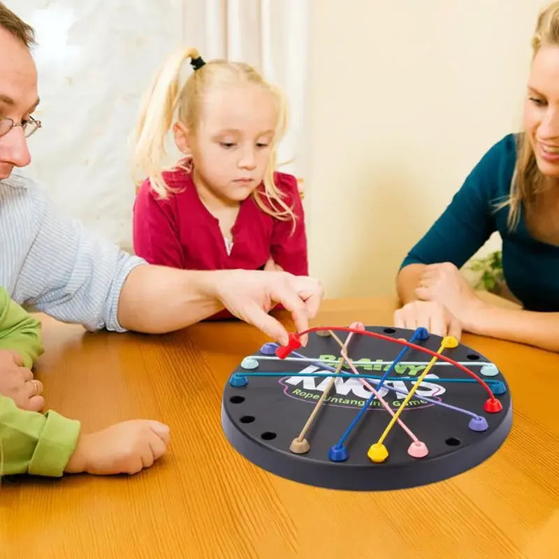 Rope Knots Lacing Puzzle Strategy Game