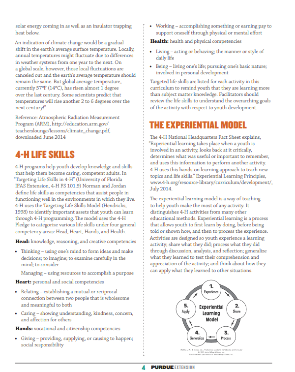 Weather and Climate Science Facilitator Guide