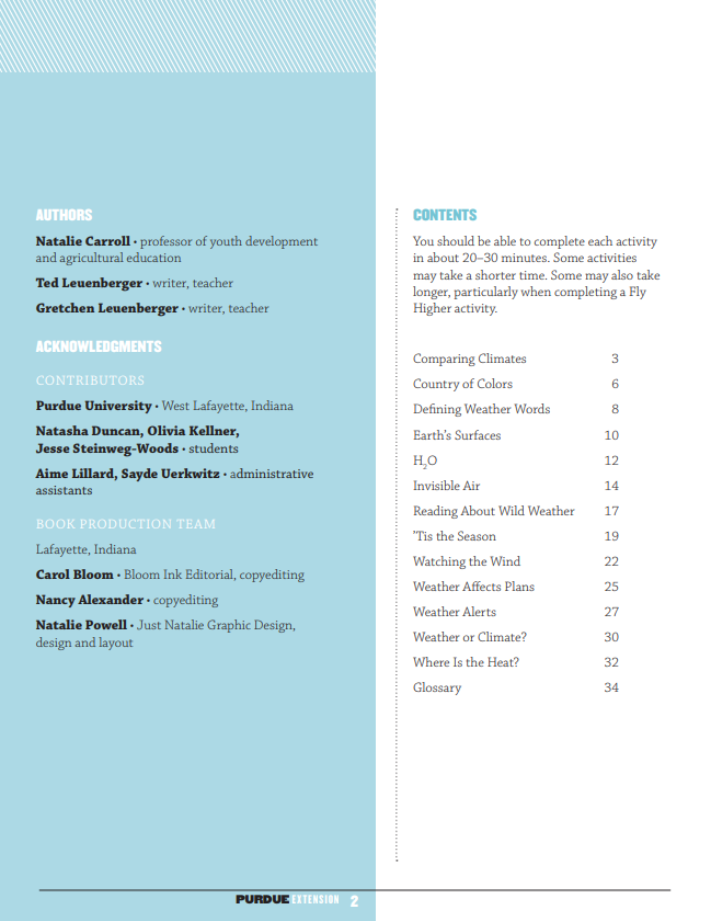 Weather and Climate Science Level 1