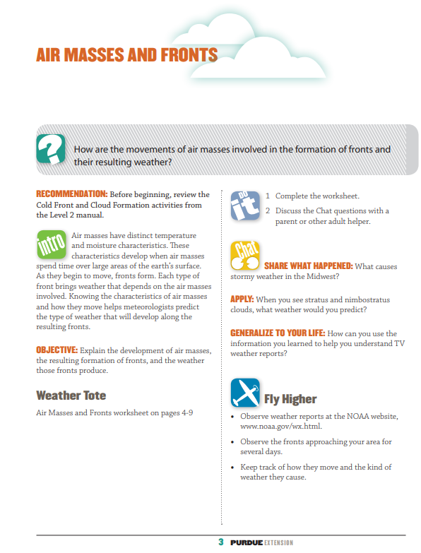 Weather and Climate Science Level 3