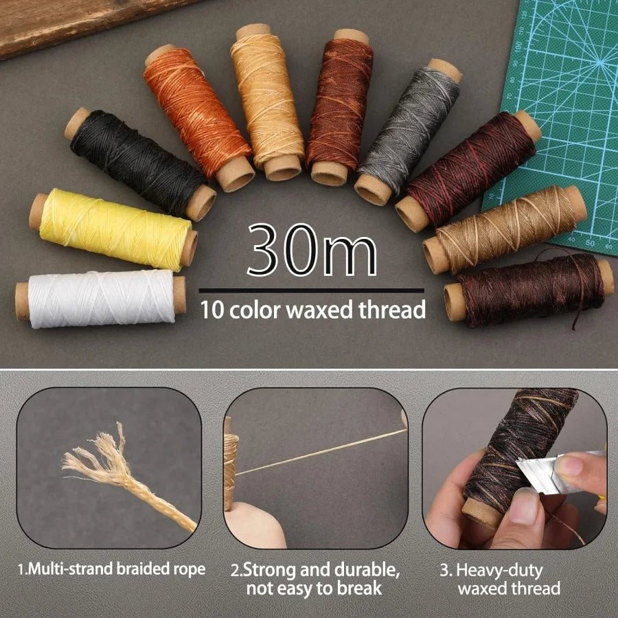 MIUSIE Heavy Duty Upholstery Repair Sewing Kit