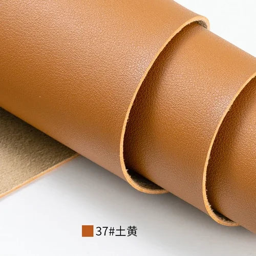 Suede PU Thickened Artificial Leather Fabric Sofa Headboard Hard Bag Seat Background Wall Bag Table Mat Sewing Cloth Solid Color
