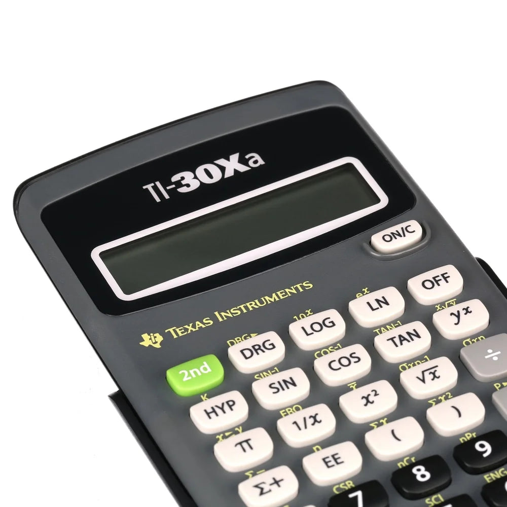 TI-30XA Scientific Calculator 10 Digit LCD Display