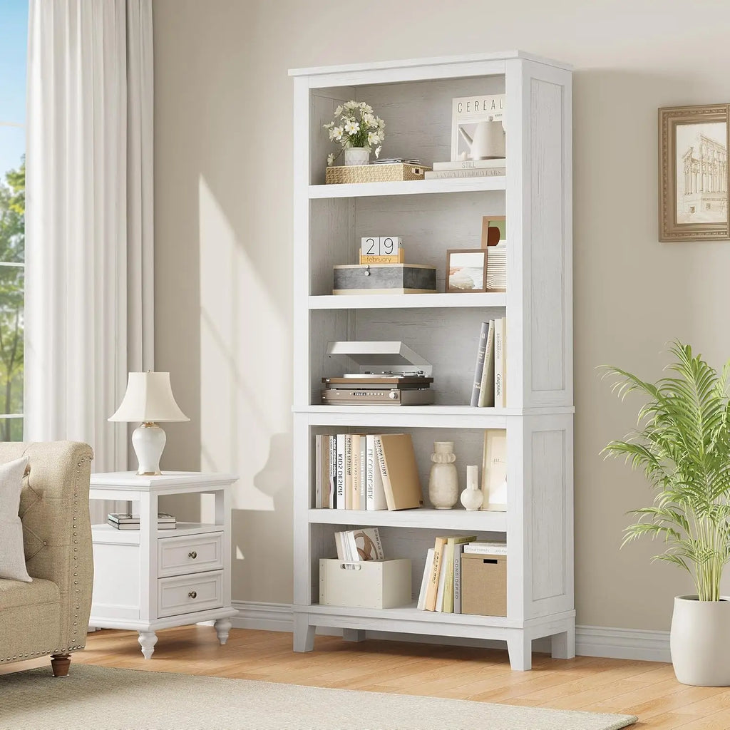 71" Tall Bookcase with Adjustable Shelves