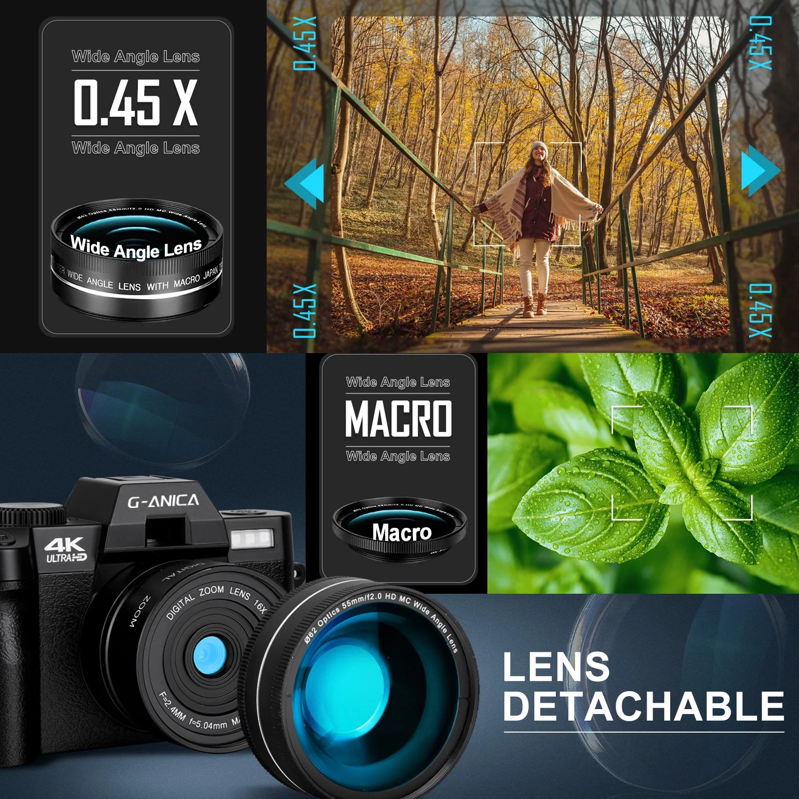 NBD 4K Digital Cameras for Photography