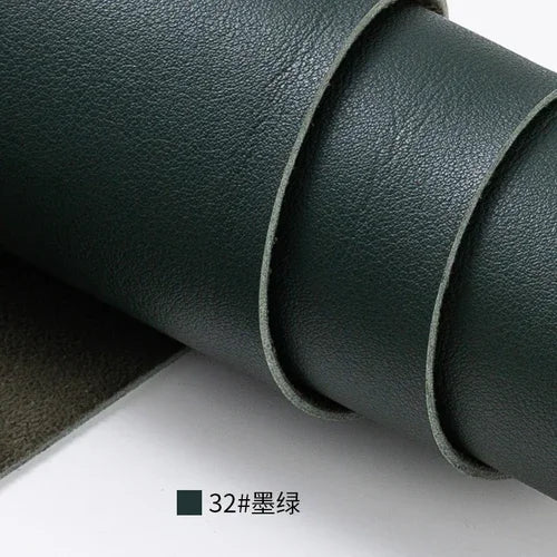 Suede PU Thickened Artificial Leather Fabric Sofa Headboard Hard Bag Seat Background Wall Bag Table Mat Sewing Cloth Solid Color
