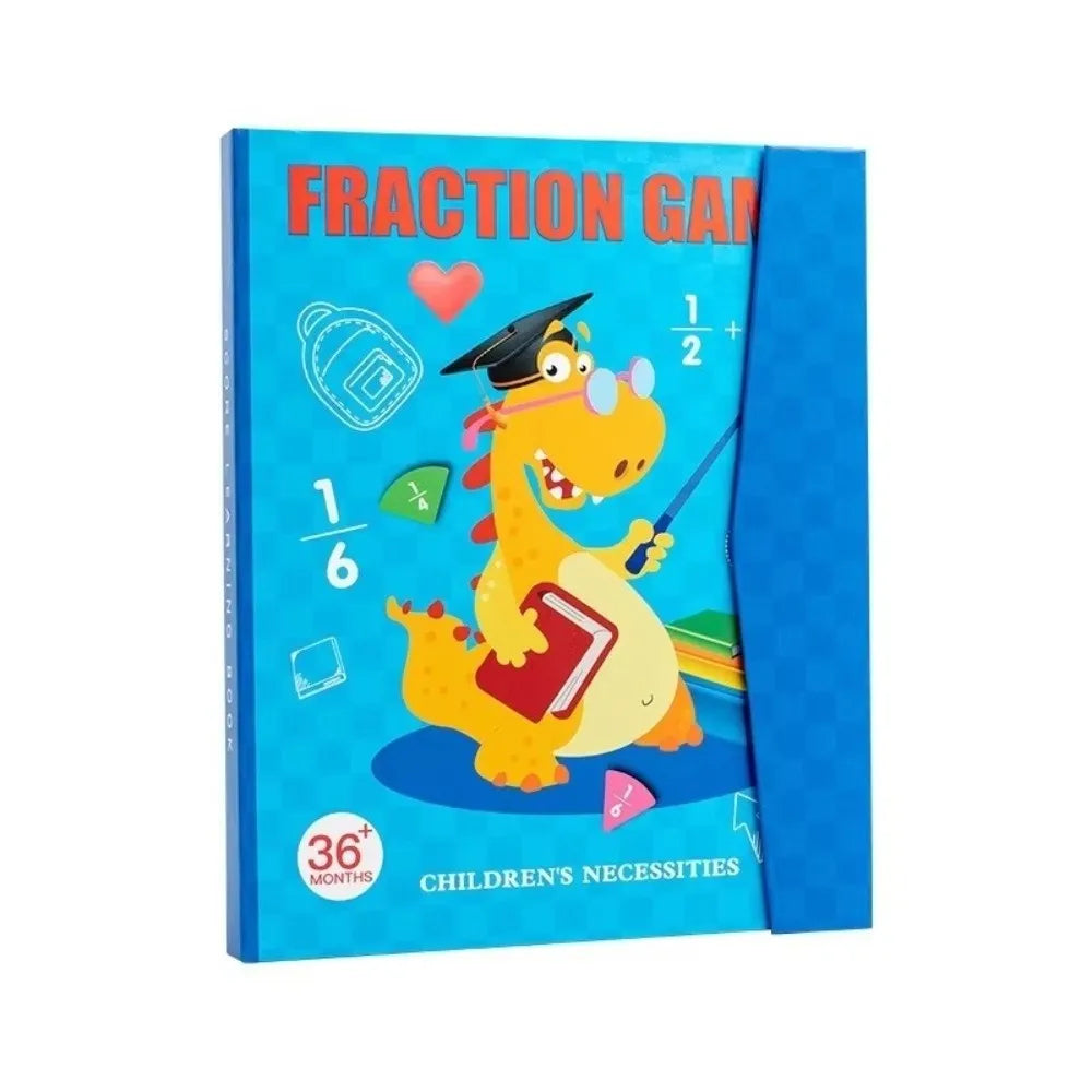 Magnetic Fraction Puzzles Math Mastery Montessori Learning Board