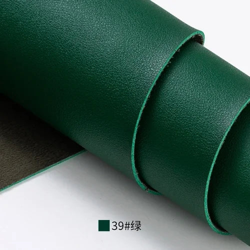 Suede PU Thickened Artificial Leather Fabric Sofa Headboard Hard Bag Seat Background Wall Bag Table Mat Sewing Cloth Solid Color