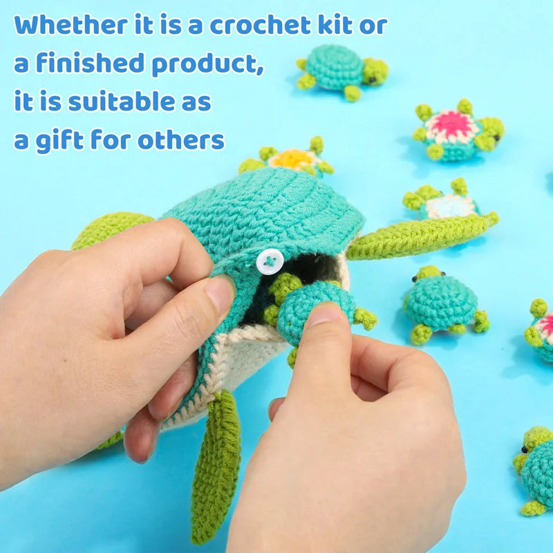 MIUSIE Crochet Kit for Beginners,Memory Matching Game