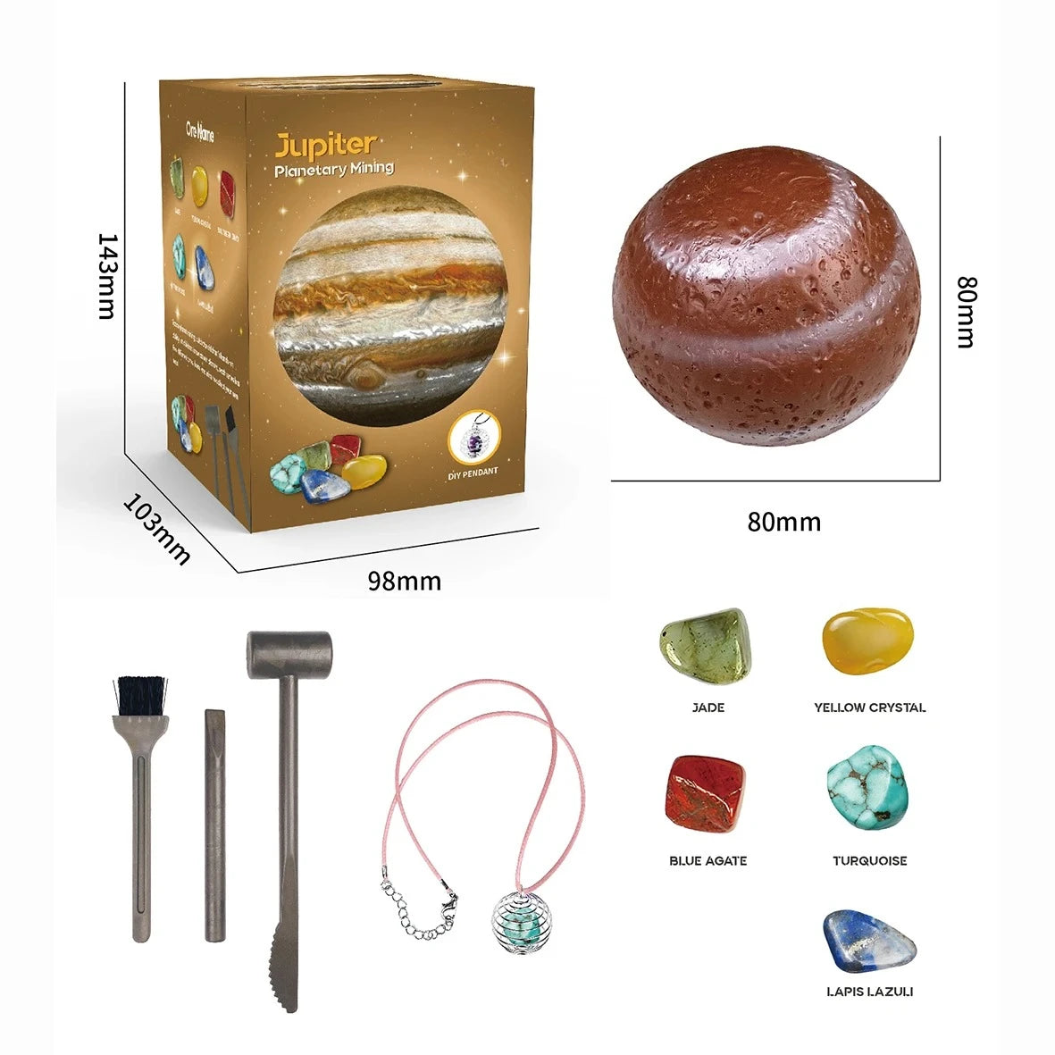 Science Planet Discovery Digging Gem Kit