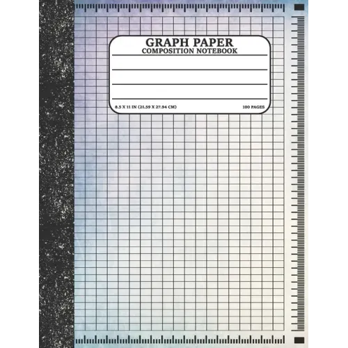 Graph Paper Composition Notebook: Math and Science Lover Graph Paper Cover Grunge(Quad Ruled 5 squares per inch, 100 pages) Birthday Gifts For Math Lo