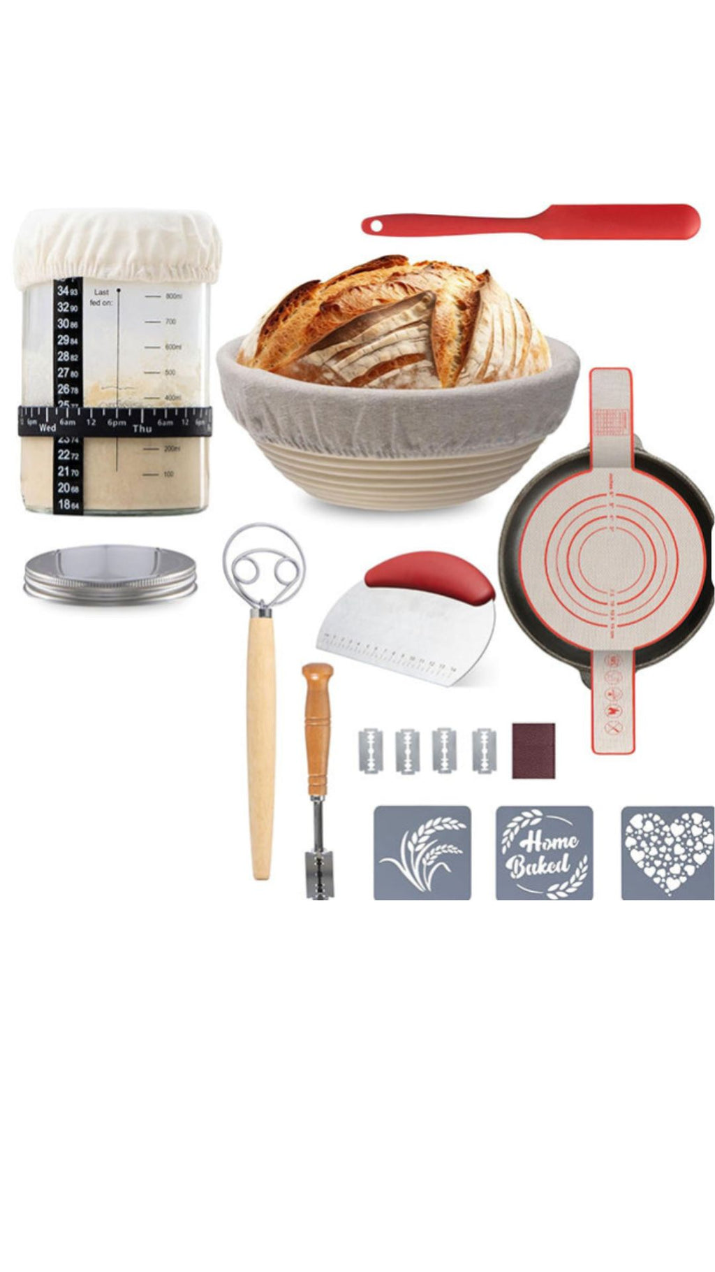 Learn The Art Of Sourdough Bread Making Kit