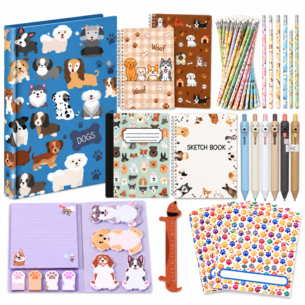 Puppy Dog - Themed School Supply Kit