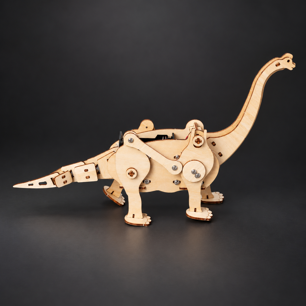 Sound-Activated Brachiosaurus Robot Kit