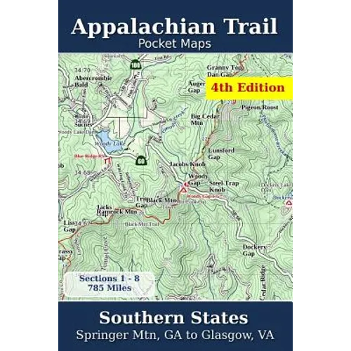 Appalachian Trail Pocket Maps - Southern States
