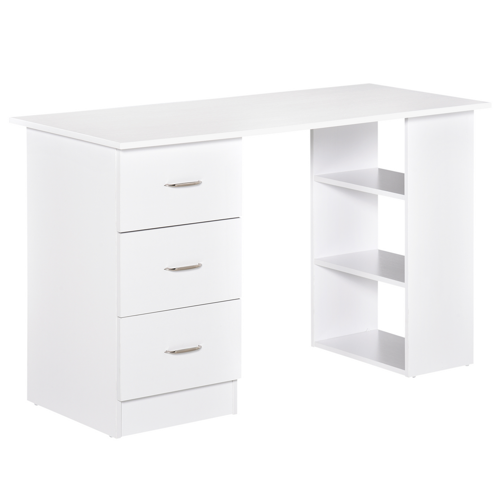 47" Student Desk With Shelves and Drawers