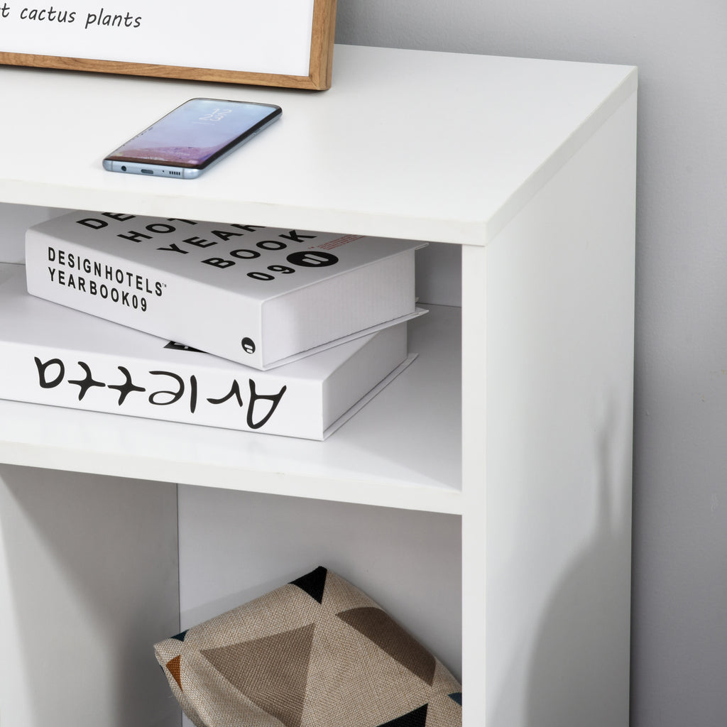 Printer Stand Home Office Mobile Storage Cabinet Organizer Desktop with Caster Wheels