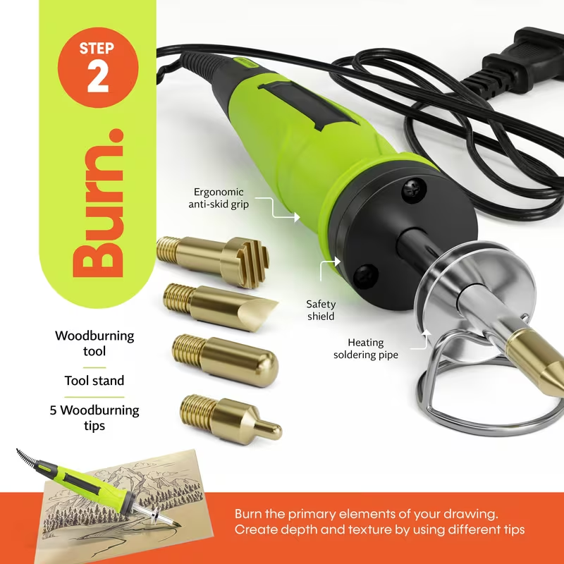 Wood Burning Kit