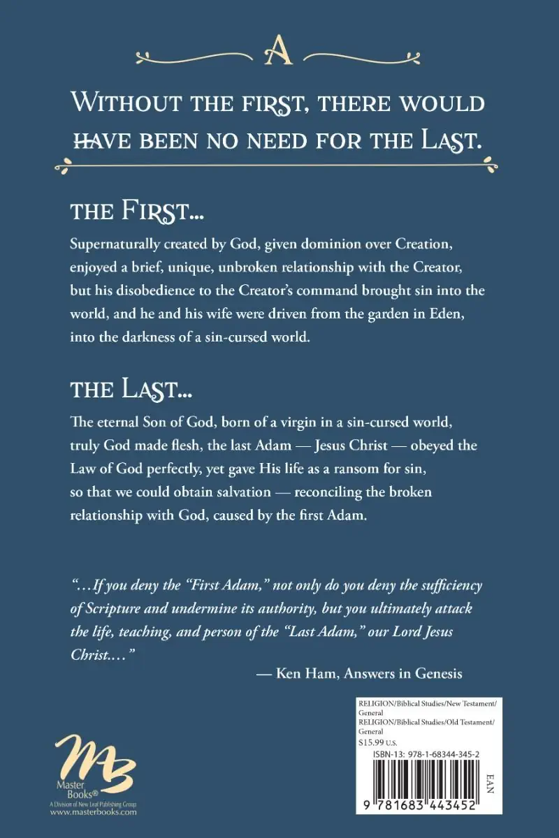 Adam: First and the Last