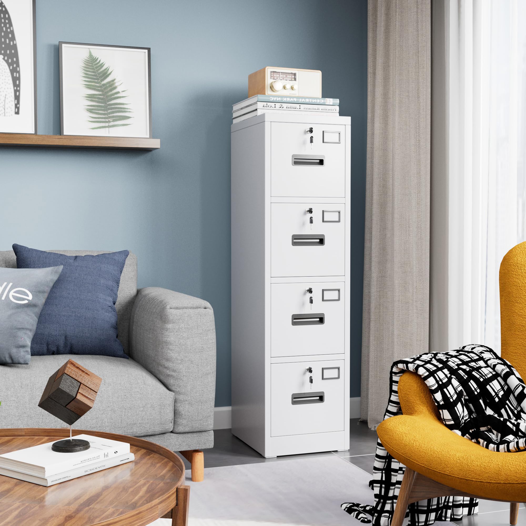 4 Drawer File Cabinet