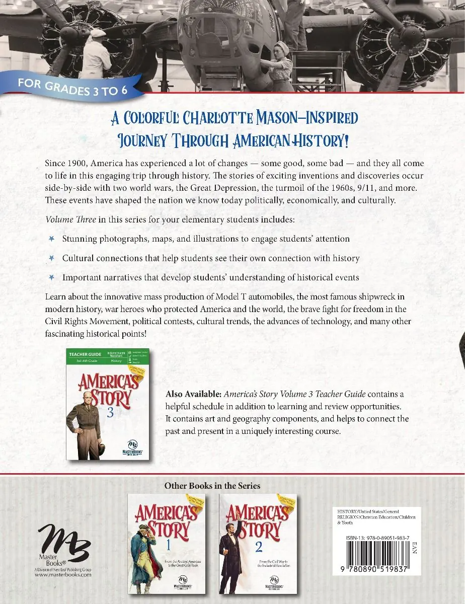 America's Story 3 - Grade 3-6